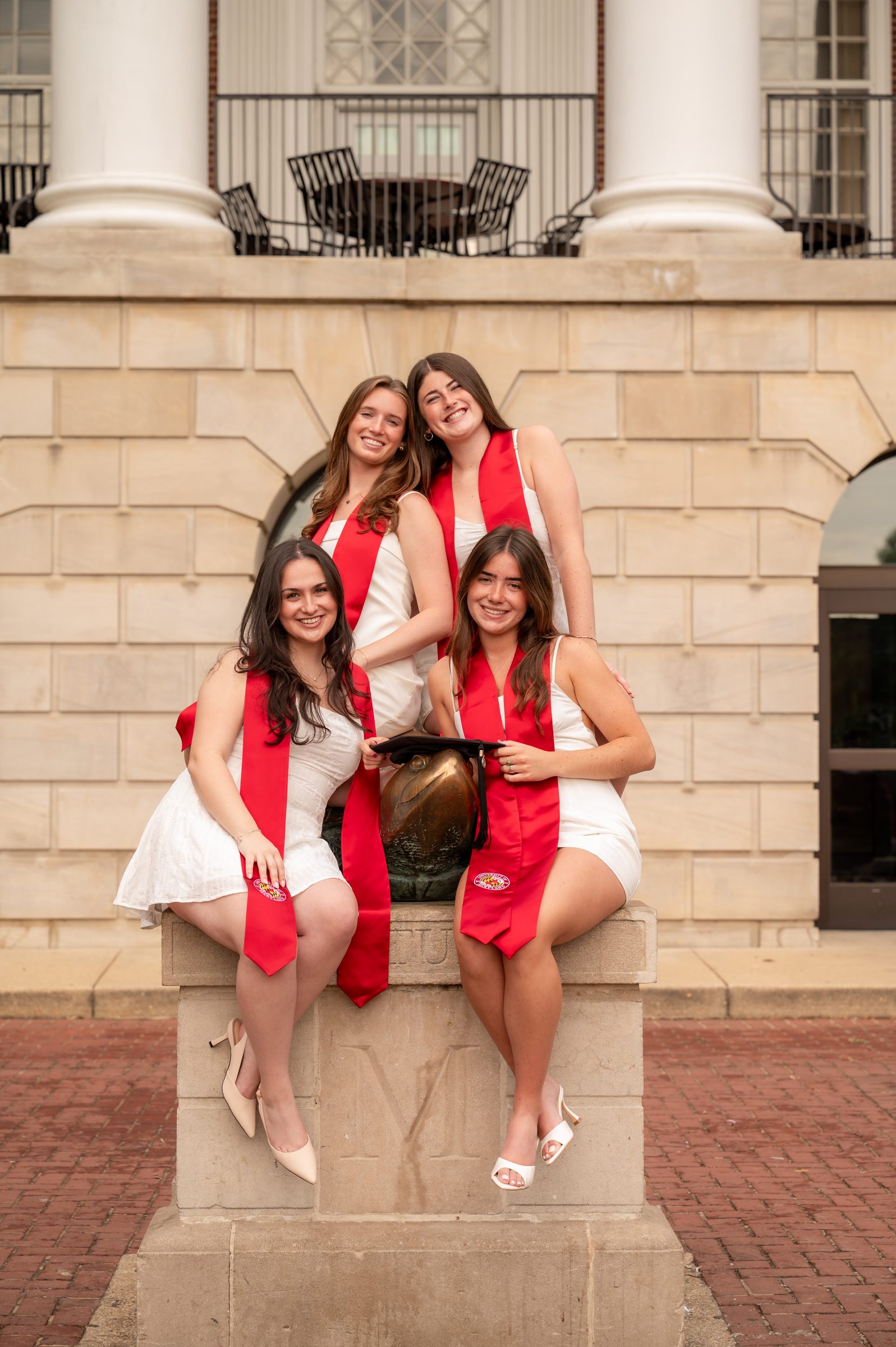 Group graduation portraits, University of Maryland