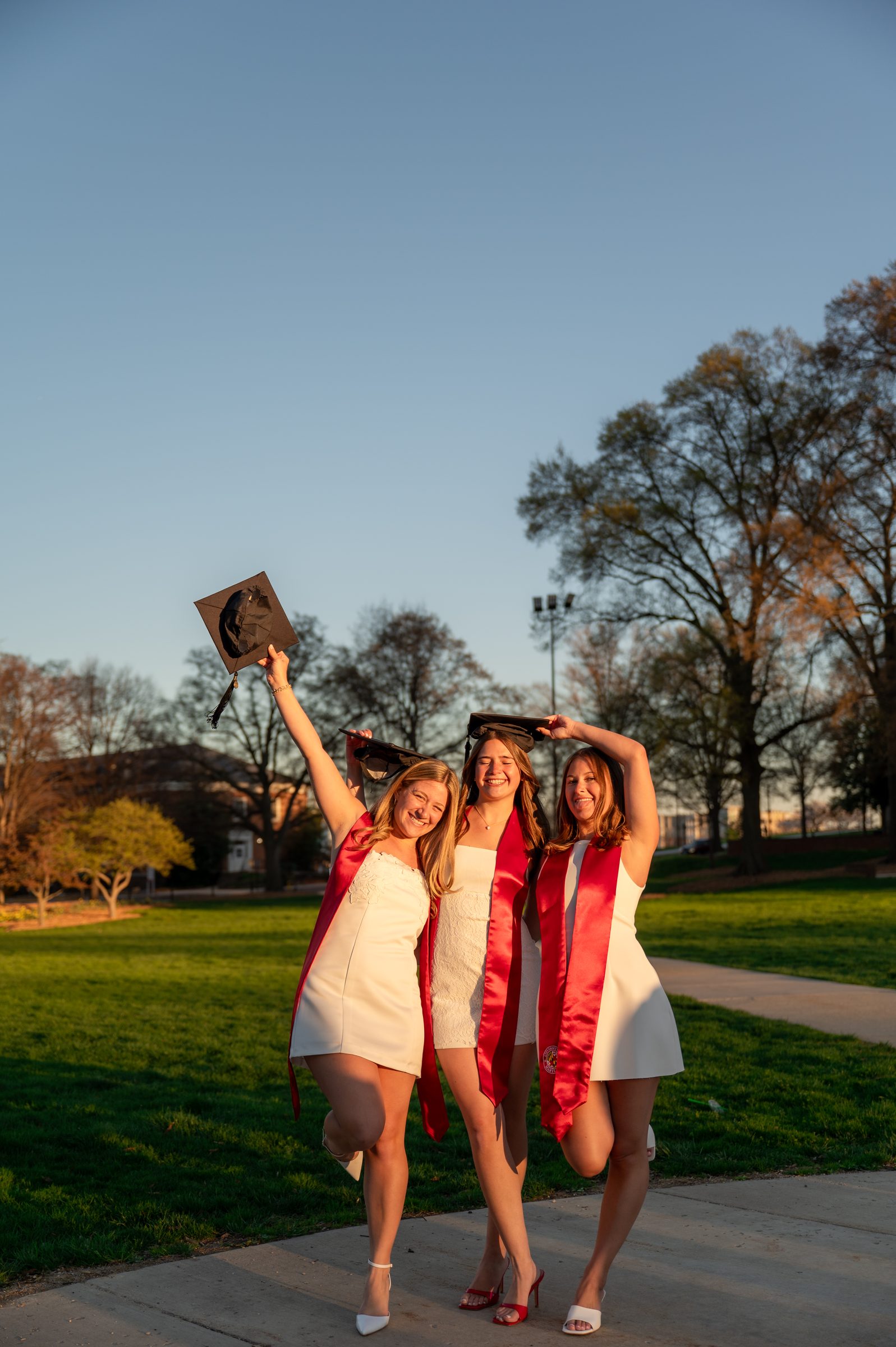 Group graduation portraits, University of Maryland