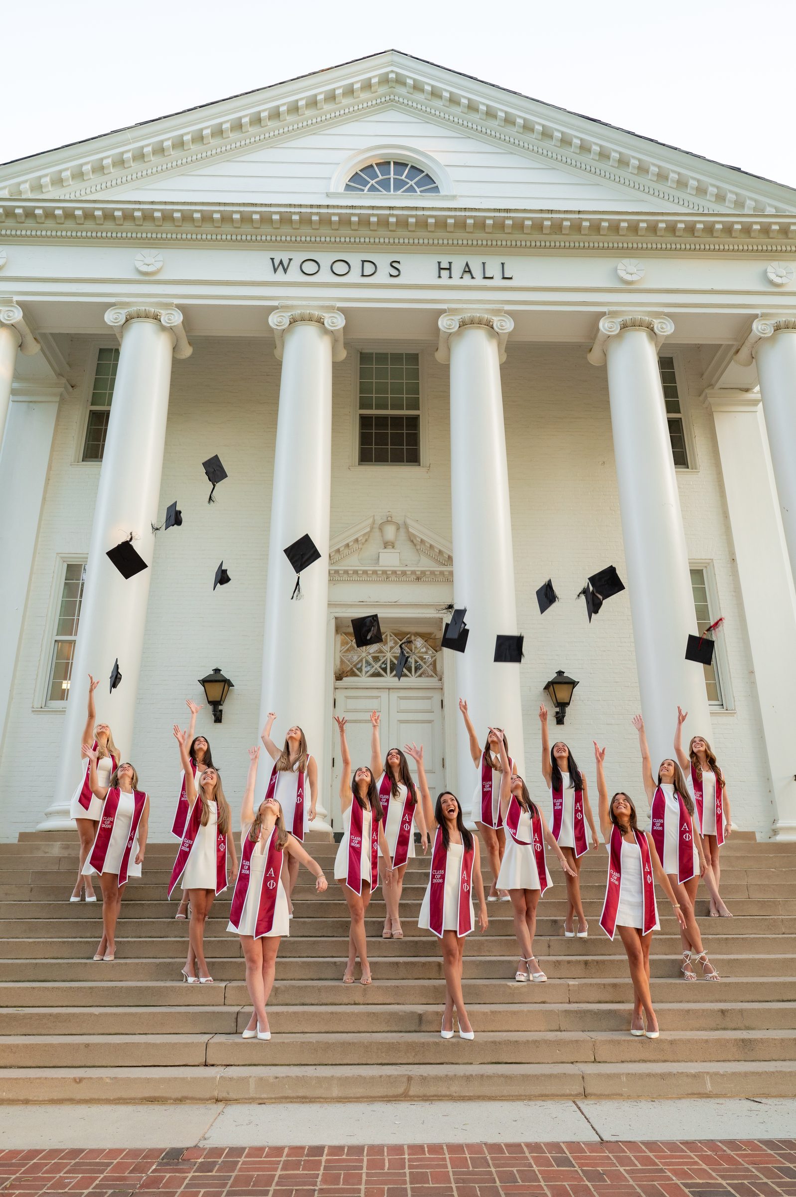 Group graduation portraits, University of Maryland