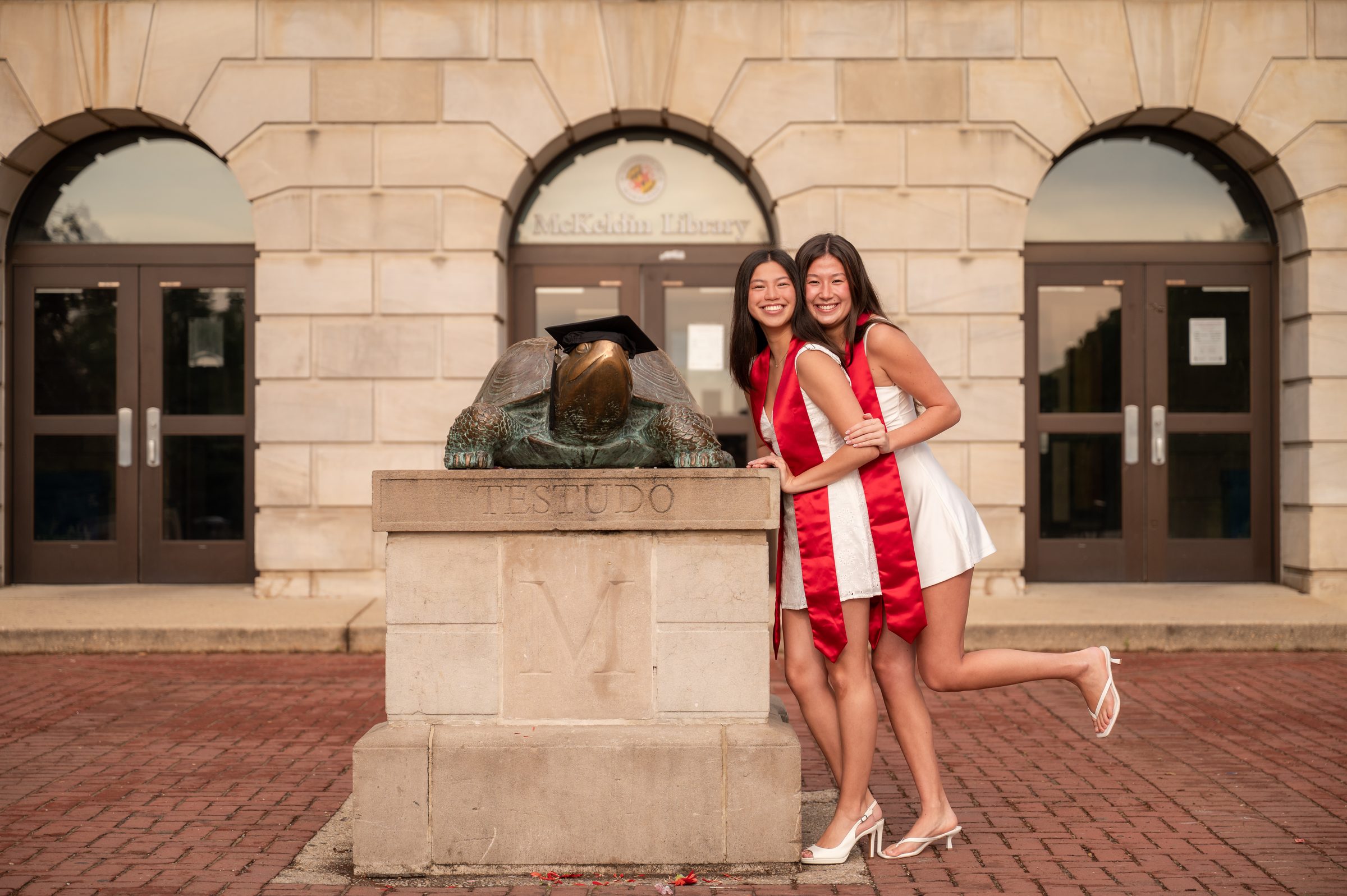Group graduation portraits, University of Maryland