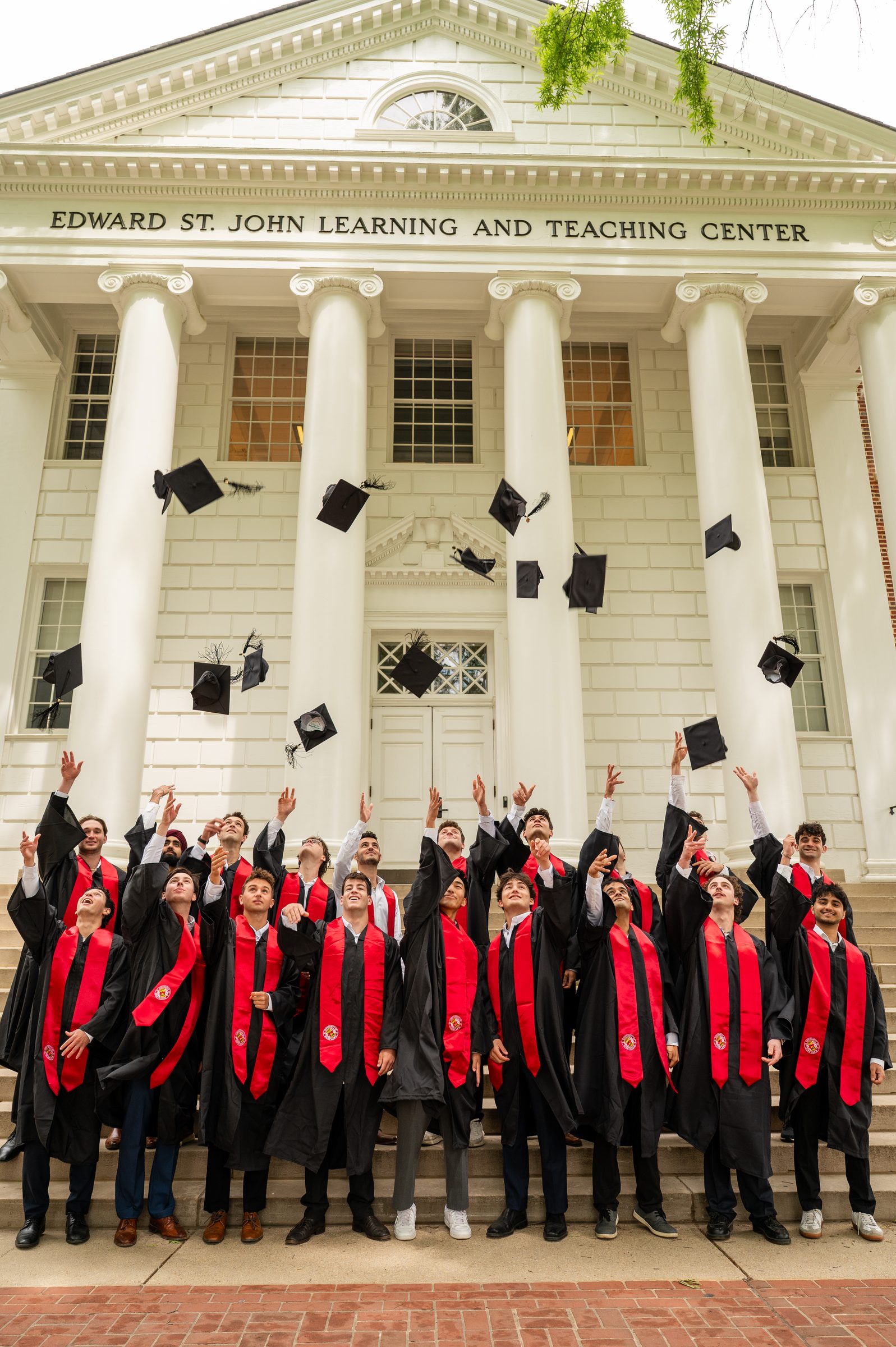 Group graduation portraits, University of Maryland