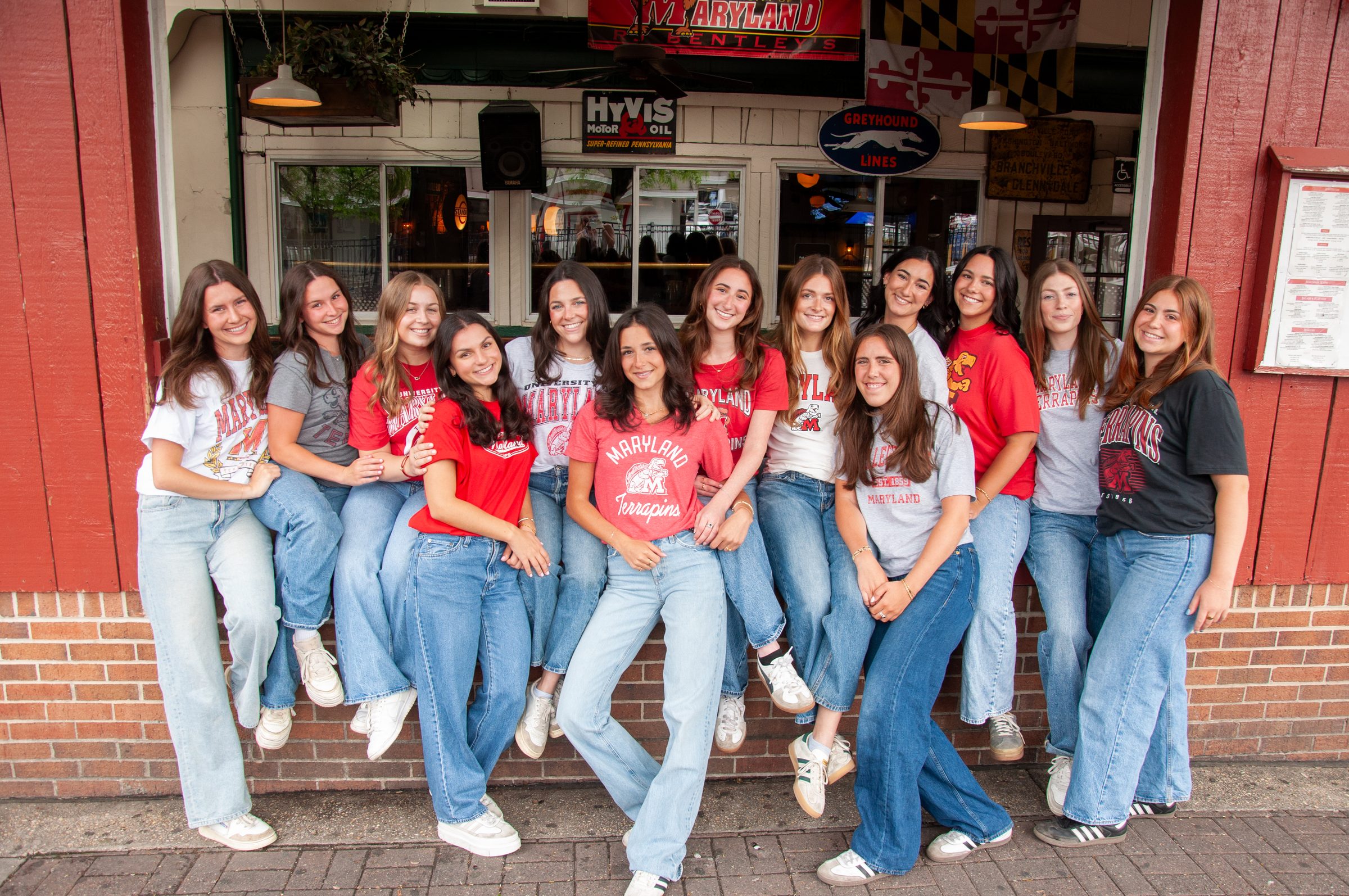 Group graduation portraits, University of Maryland