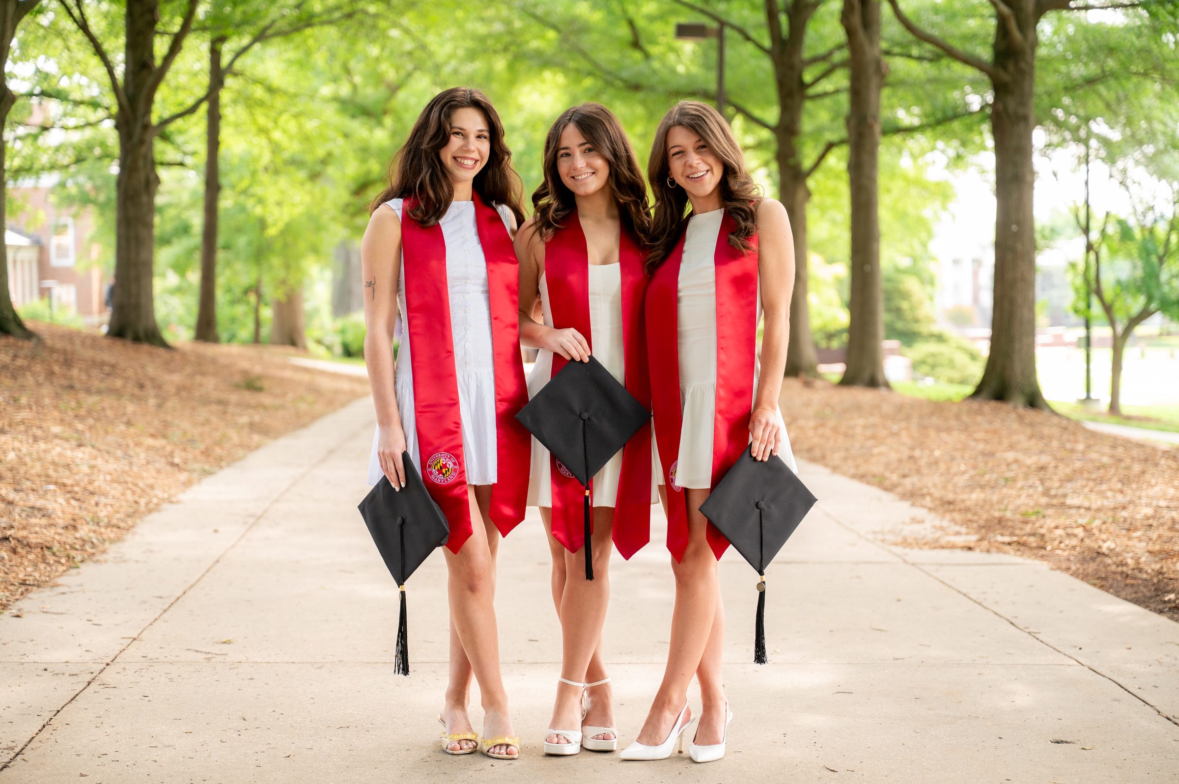 Group graduation portraits, University of Maryland