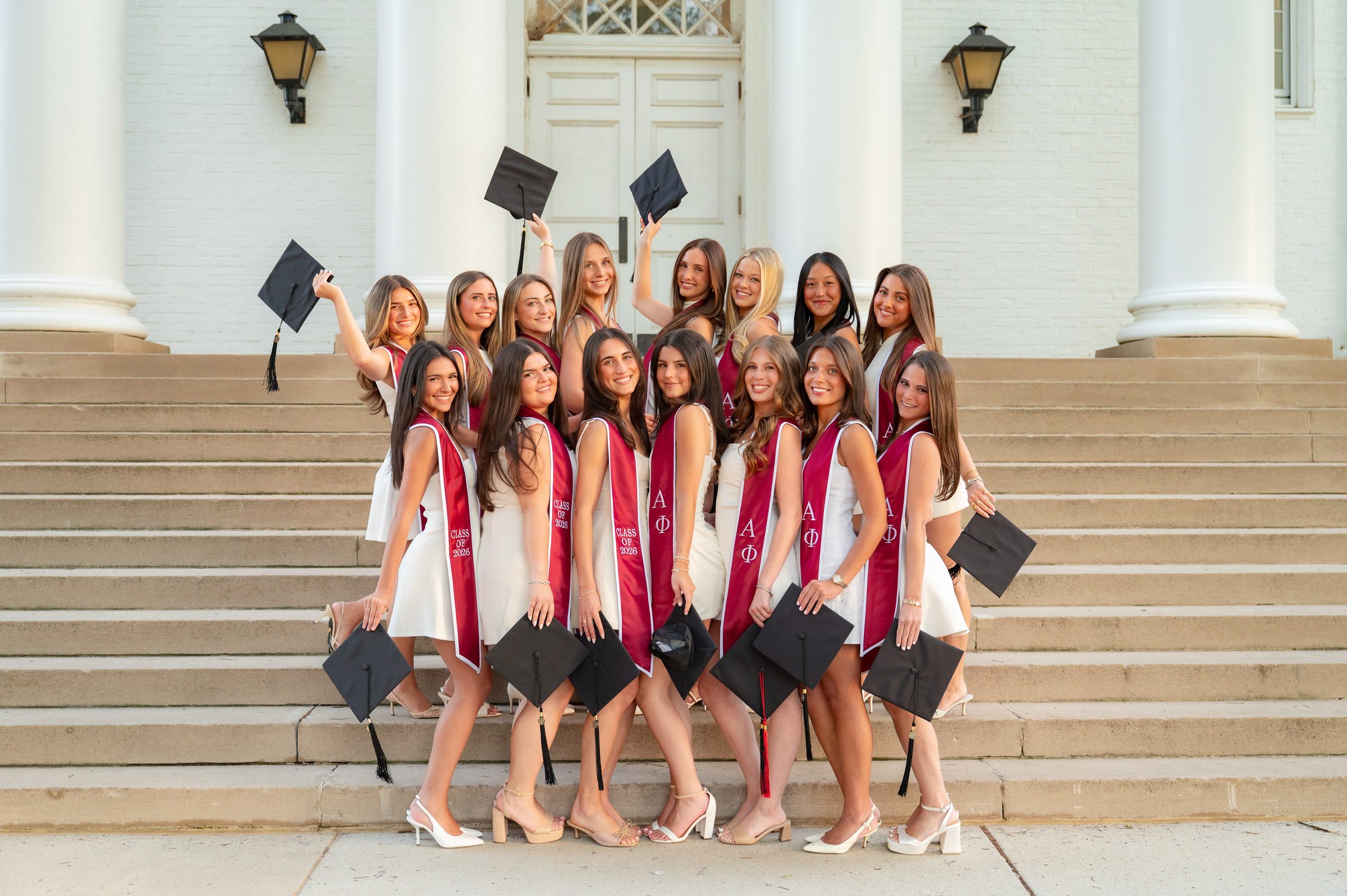 Group graduation portraits, University of Maryland