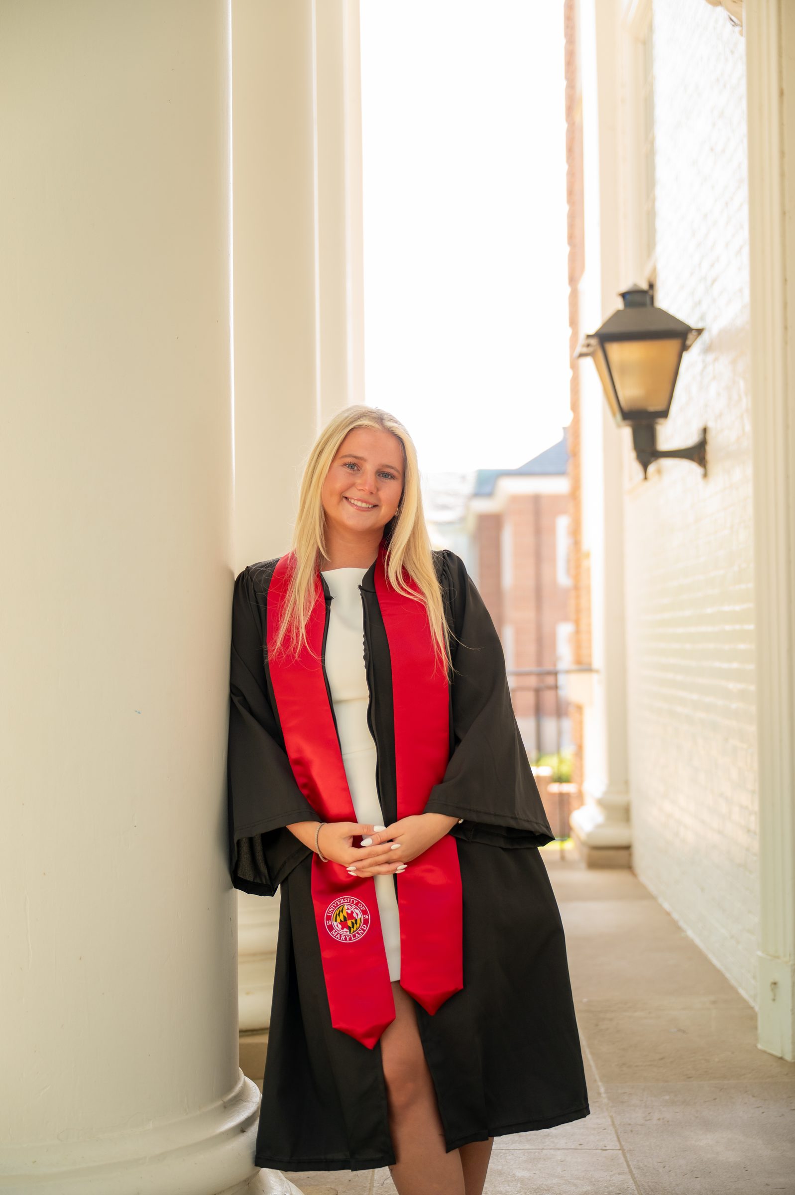 Graduation portrait, University of Maryland